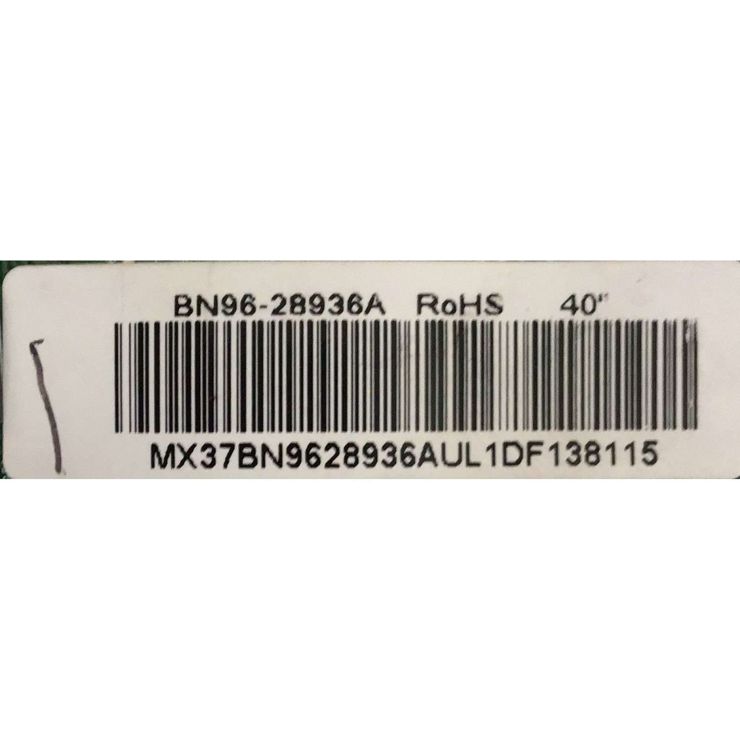 KIT DE TARJETAS PARA TV SAMSUNG / MAIN BN94-07741B / BN41-02245A /  FUENTE BN44-00769A / L40HF_EDY / T-CON BN96-28936A / BN41-01938B / PANEL CY-DF400BGLV3H / MODELO UN40H5203AFXZA TD01 - Imagen 4